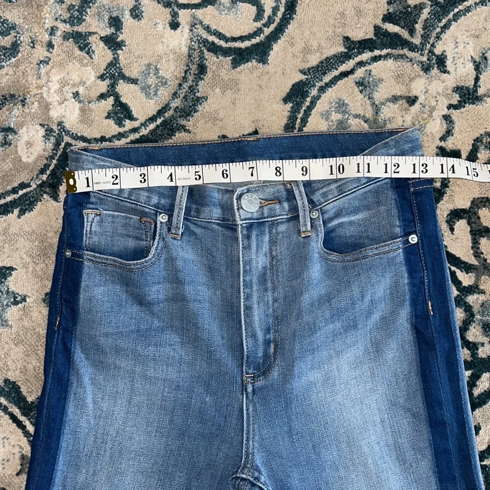BDG Urban Outfitters Twig High Rise Skinny Jeans with dark wash side stripe 28W